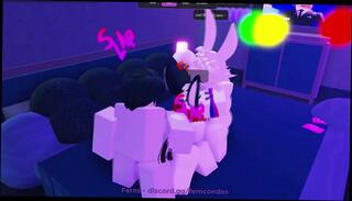 Video 1665335565: femboy double, femboy bunny, double teamed, red double