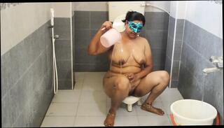 Video 1607967581: desi big boobs aunty, desi mature aunty, aunty bathroom, aunty shower, big boobs takes shower, indian straight