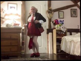Video 1622817091: crossdresser amateur homemade, gay crossdresser, crossdresser uniform, french crossdresser, homemade hd