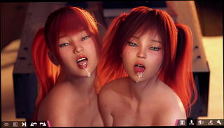 Video 1655313365: 3d porn sex game, sisters sharing, double