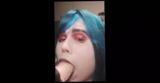 Video 1600705591: shemale sucks dildo, dildo suck blowjob, dildo suck amateur