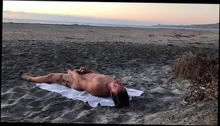 Video 790628425: boy gay porn, beach wank