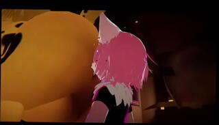 Video 1623032125: doggy style threesome, doggy style lesbian, furry threesome