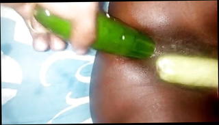 Video 1417588501: anal toy, straight anal, cucumber anal
