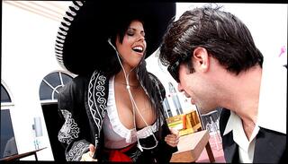 Video 1624824154: charles dera, diamond kitty, big tit latin pornstar, big tits brunette pornstar, cowgirl facial, high heels cowgirl, big tits tattooed latin, beach facial, outdoor cowgirl