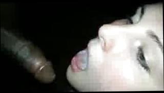 Video 486500701: white girl interracial, swallow interracial, straight interracial, swallowing nut