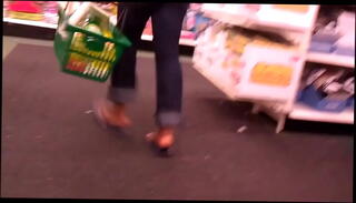 Video 761907425: feet shoeplay, feet toes, woman feet, candid ebony feet, black feet