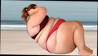 Video 1653886405: ssbbw solo, ssbbw fat, blonde ssbbw, solo beach, huge solo, fat thighs