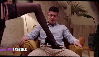 Video 1594864525: hairy femdom, femdom riding, femdom sucking, femdom blowjob, hairy leather, femdom stockings, blonde femdom