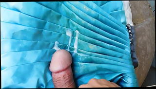 Video 1571156771: slap cum, cock slapping, cock cum shot, stiff cum, dress cum, spurting load, shot gay