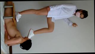 Video 891149804: foot fetish, pantyhose trample, chinese pantyhose