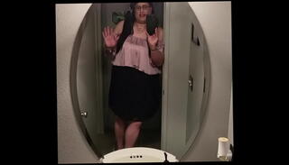 Video 1607290255: brunette mtf, amateur tranny shemale, mature tranny