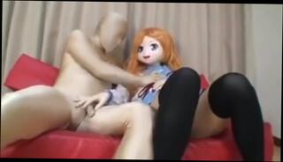Video 808606104: fetish cartoon, anime mask