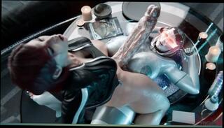 Video 1621424011: cartoon pussy fuck, cartoon big ass, cartoon big cock, big ass threesome, shemale threesome, threesome porn, threesome blowjob