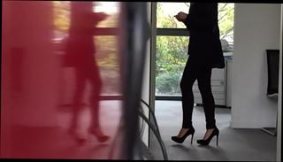 Video 791441704: foot fetish babe, foot fetish cumshot, foot fetish high heels, high heels girl, high heels cum, candid college girl