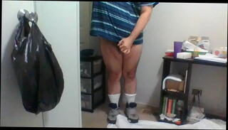 Video 1538533875: masturbation bukkake, cum bukkake, standing masturbation, masturbating fat