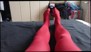 Video 1581235733: nylon pantyhose foot, nylon feet pantyhose, fetish male feet foot, pov nylon foot, foot fetish solo, nylon pantyhose masturbation, hairy chubby amateur, homemade foot fetish, german nylon feet