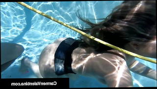 Video 1226281201: carmen valentina, blow bang, banged sucks, cock banged, banged fucked, bang straight, sucking underwater