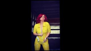 Video 1666057573: amateur solo female, solo female cosplay, solo red haired, red head solo