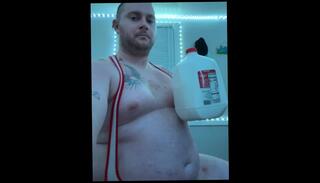 Video 1620724043: chubby gay solo, chubby amateur solo, fetish gay solo, chubby bear solo, chubby male solo, chubby fat gay, chubby pig, milking