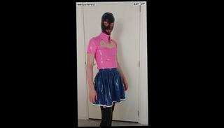 Video 1644106983: crossdresser femboy sissy, sissy crossdresser solo, fetish crossdresser sissy, latex sissy maid, amateur sissy crossdresser, sissy crossdresser dressed, femboy crossdresser cosplay, sissy latex doll, amateur solo male, latex skirt, latex mask, latex stockings