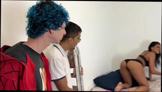 Video 1600098525: hot threesome, threesome big