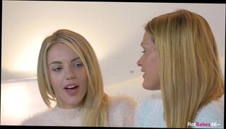 Video 1577770274: abby cross, lesbian babes, lesbian behind, bed toy, blonde beauty toying, blonde toy play, toys eat