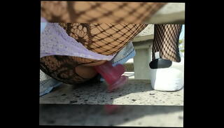Video 1091427745: babe anal masturbation, babe public masturbating, babe stockings anal, public masturbation flashing, fishnet stockings masturbates, quick masturbation