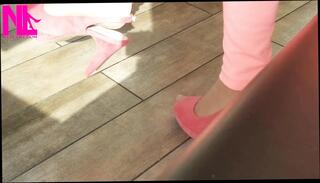 Video 1666176771: foot fetish solo, foot fetish high heels, foot fetish soles, shoeplay foot, hose foot, foot fetish hd, straight foot, toe high heels, pink soles foot