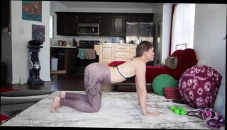 Video 1595319255: large labia milf, cameltoe milf, milf farting, farting nude, fart porn, yoga cameltoe, cameltoe panties, shaved labia, brunette milf yoga