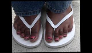 Video 216089401: milf foot fetish, sexy milf foot, amateur foot fetish, black foot fetish, ebony foot fetish, straight foot, chick pink
