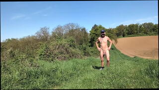 Video 1657266545: gay bdsm slave, slave cage, bdsm male slave, skinny slave, slave gay porn, penis cage outdoor, naked slave, public bdsm outdoor, white slave, slave shaving