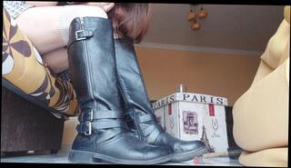 Video 1585032233: giantess vore fetish, fetish solo, amateur solo female, crush fetish boots, giantess swallow
