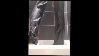 Video 1607251323: pissing peeing fetish, solo pee fetish, ftm pee, solo male pee, solo amateur trans, ftm trans guy, wet ftm, male pee pants, black ftm