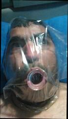 Video 254803601: mouth plugged, black plug, man gay