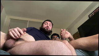 Video 1657410795: gay twink, dick sucking jerking, suck dick together