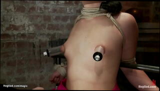 Video 1663262815: ashli orion, bdsm slave punishment, bdsm bondage slave, bdsm rope bondage, bdsm fetish slave, bdsm hardcore slave, hardcore bdsm threesome, hogtied slave, hogtied blindfolded, rough rope bondage, bound slave, puffy nipples sucks, hogtied toyed, bizarre bondage, rain threesome