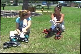 Video 805901904: lesbian foot fetish, public foot fetish, white socks feet