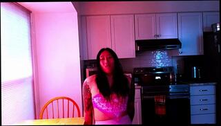 Video 1665509573: ts riding dildo, trans solo anal, solo amateur trans, solo anal toy, trans mtf, kitchen dildo