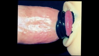 Video 1621797885: cock bondage, cockring, pump, big head cock