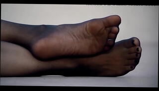 Video 1561672255: nylon feet pantyhose, nylon feet fetish, nylon wife