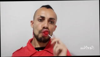 Video 1592413555: vore fetish, pop fetish, bubble pop, fetish licking, spit tongue fetish, mouth lips fetish