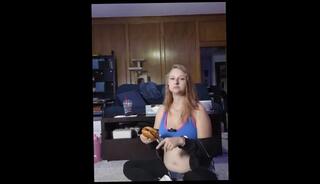 Video 1616413633: pregnant solo, pregnant fetish, pregnant amateur babe, solo big tit babe, tits pregnant belly, blonde pregnant babe, amateur solo female, eating pregnant, babe stuffing, 60fps big tits