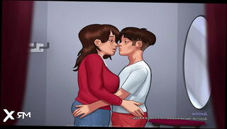 Video 1327930305: hentai anime cartoon, hentai anime game, anime toon, toon teen, mature kissing