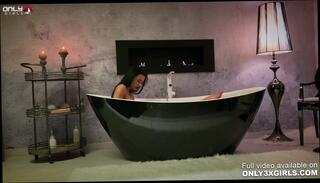 Video 1365962804: shalina devine, lesbian babes masturbate, lesbian pornstars, romantic anal toying, bathtub toy, classy anal, girl