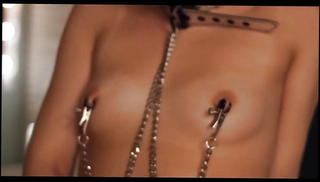 Video 1569316621: nipple clamps dildo, clamped slave, submissive dildoed, deep throat dildo cam, cam whore dildo, webcam slave, submissive straight, european submissive