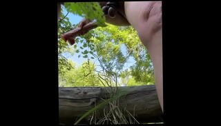 Video 1653794605: dildo sex toy, slutty dildo, exhibitionist dildo, dildo outside, public dildo