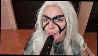 Video 1632008573: black cat, pov deep throating gagging, pov gagging blowjob, fetish pov blowjob, gagging deep throating cocks, amateur deep throat gagging, pov amateur sloppy blowjob, cosplay pov blowjob, spandex fetish, curvy pov, seduces black