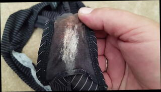 Video 548817265: wife's dirty panties, very dirty