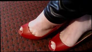 Video 1656701331: amateur foot fetish, foot fetish high heels, foot fetish close, foot fetish red, foot shoe fetish, foot fetish hd, straight foot, nail polish foot, toe high heels, long nail fetish, red pumps, nice toes, foot wiggling, leather foot